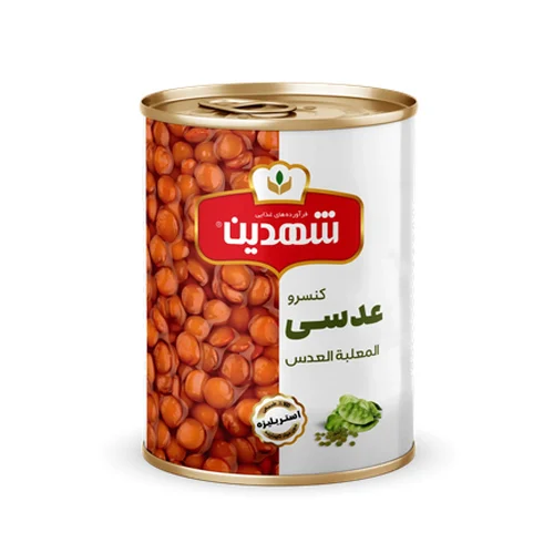 کنسرو عدسی شهدین